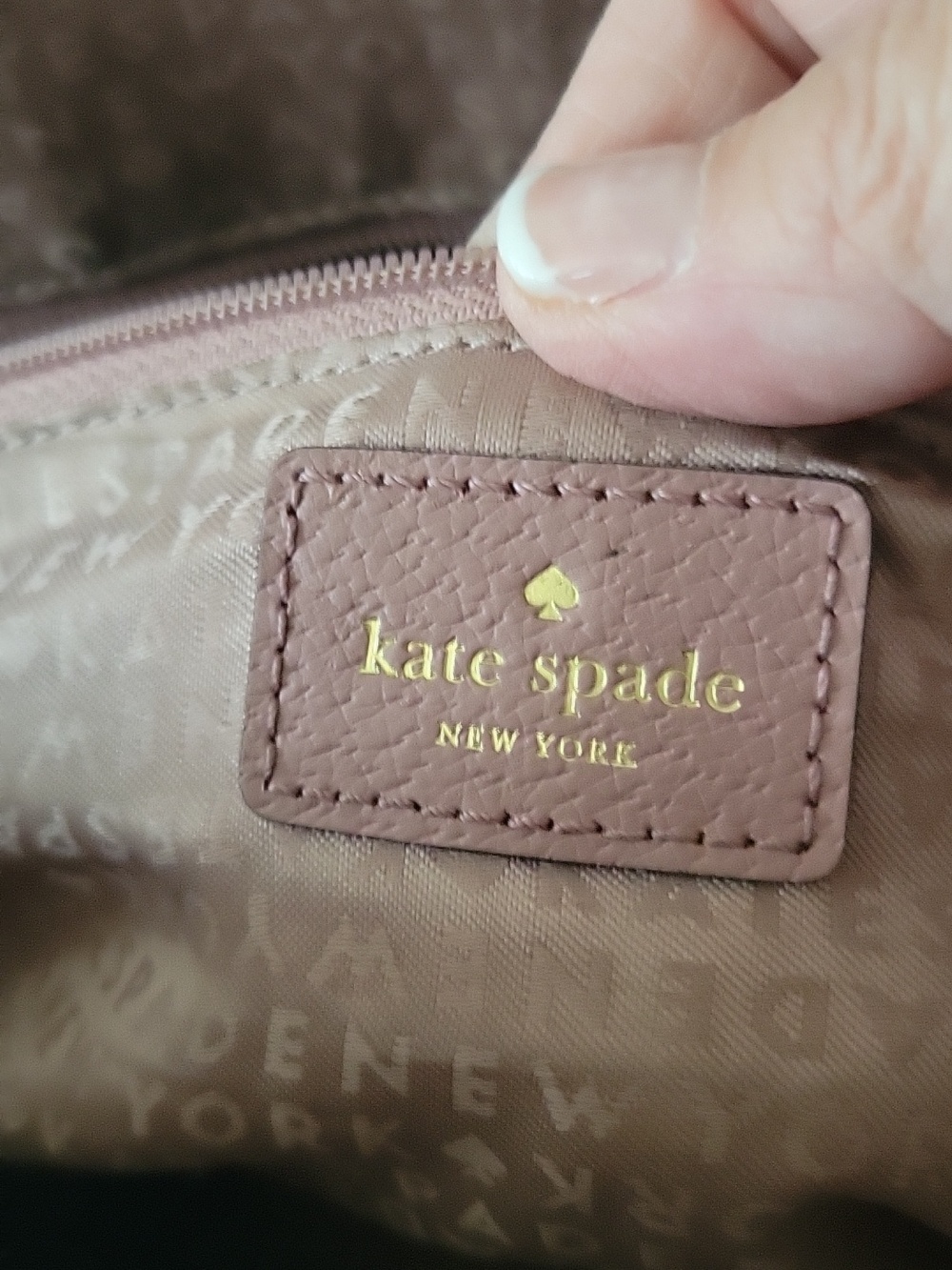 Kate Spade Grove Street Carli Satchel/Crossbody, Black/Pink - Picture 13 of 16